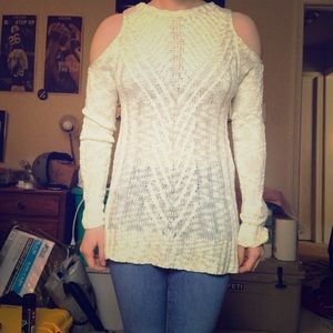 Off the shoulder sweater, new with tags